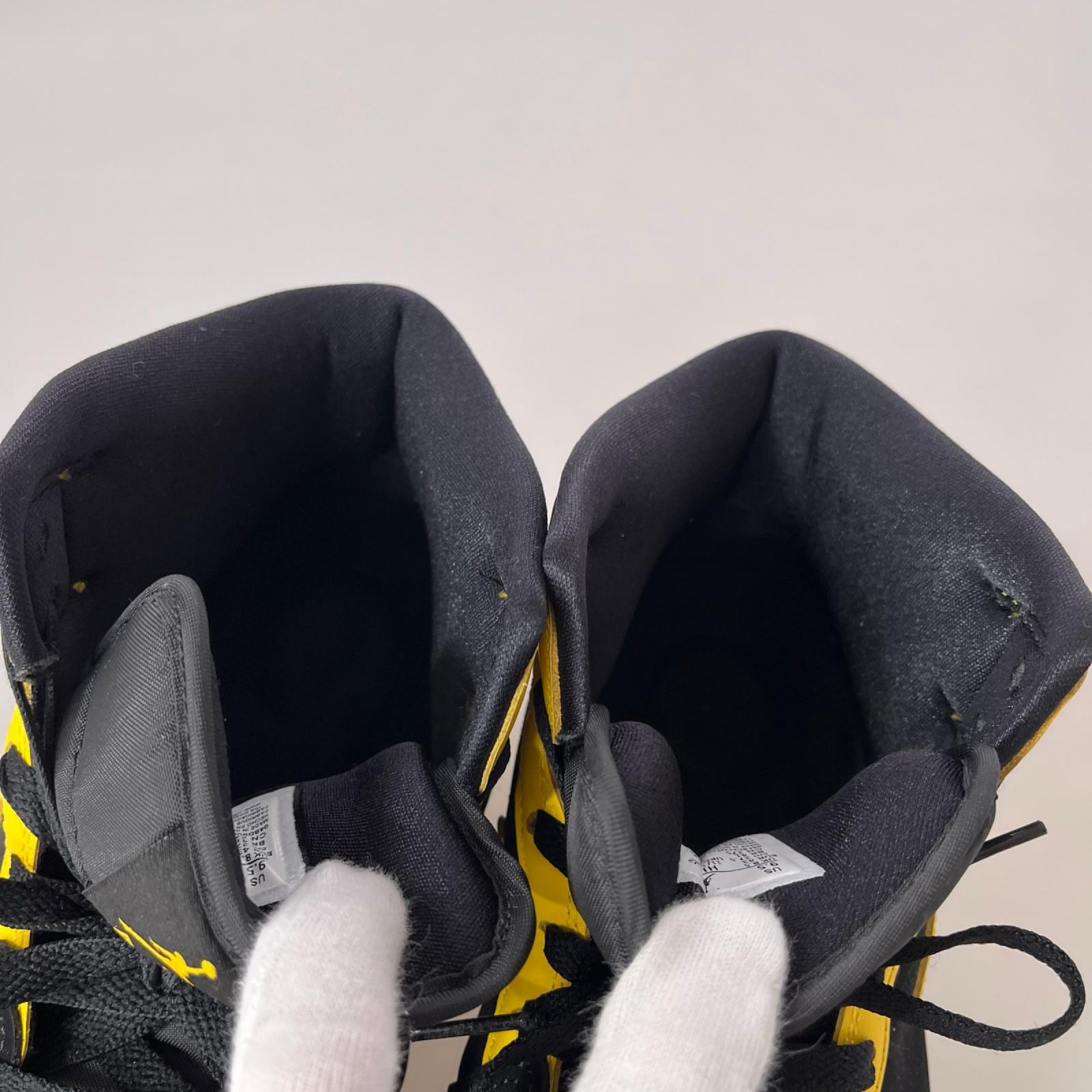 スニーカー AIR JORDAN 1 MID SE 黄 27.5cm 27.5cm (US9 1/2 UK9 EU45)