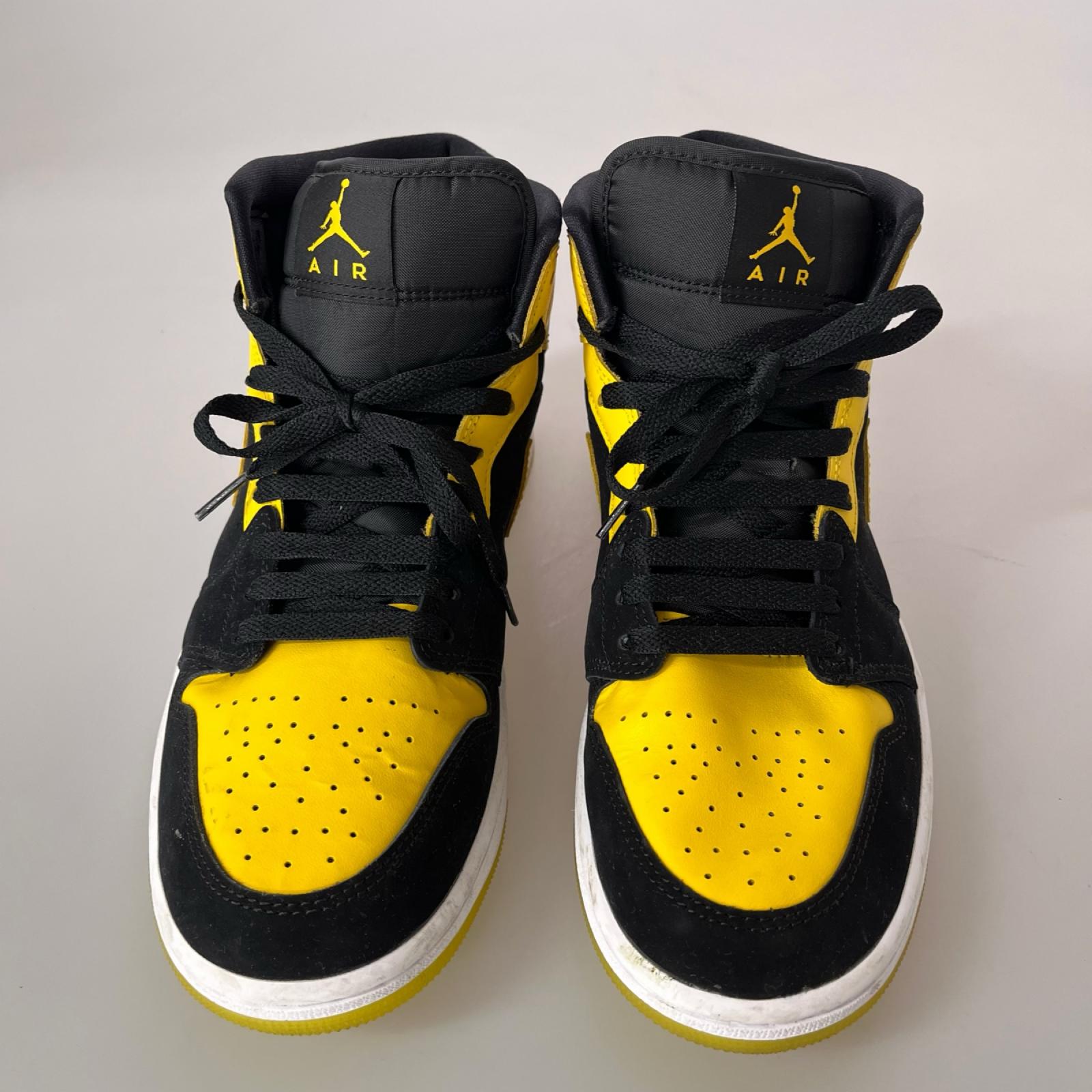 スニーカー AIR JORDAN 1 MID SE 黄 27.5cm 27.5cm (US9 1/2 UK9 EU45)