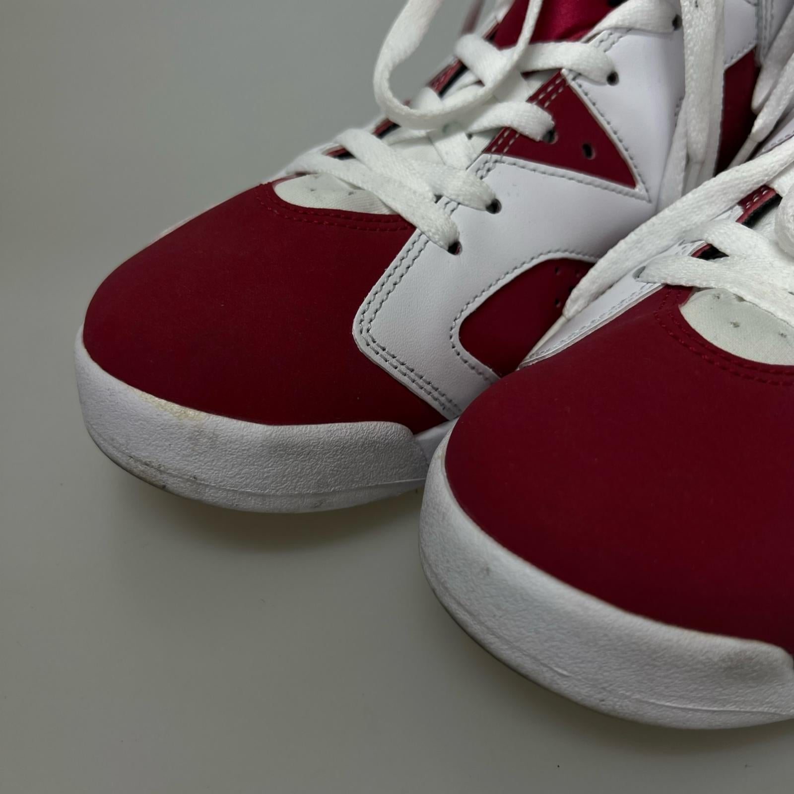 スニーカー AIR JORDAN 6 CARMINE 29.5cm (US11 1/2 UK11 EU49)