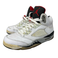 スニーカー AIR JORDAN 5 RETRO 27CM 27cm (US9 UK8 1/2 EU44) ホワイト