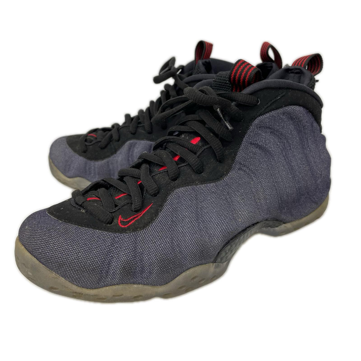 スニーカー Air Foamposite One Denim 27.5CM 27.5cm (US9 1/2 UK9 EU45) ネイビー