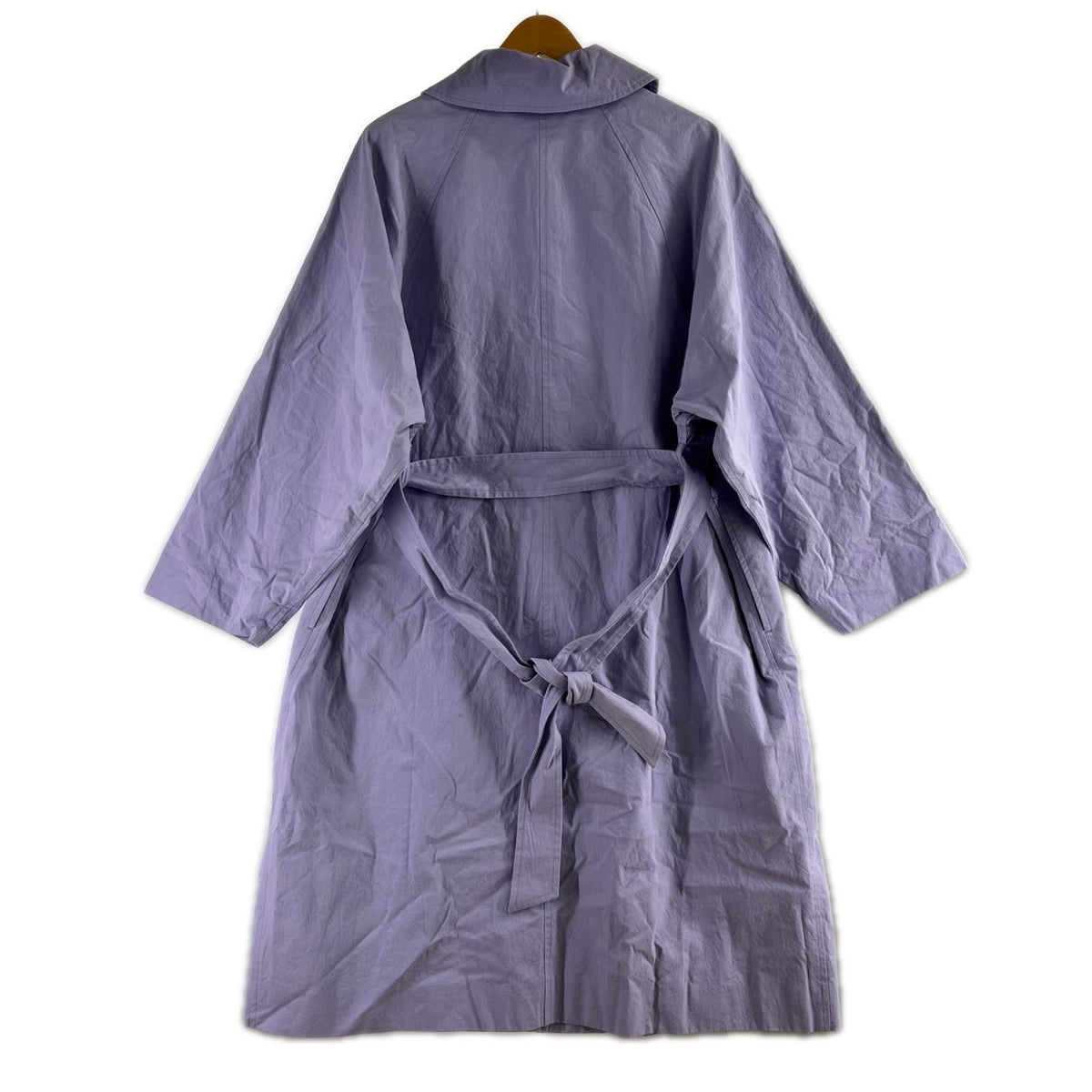 ジャケット SLOBE IENA 22年モデル コットンステンカラーコート ラベンダー
