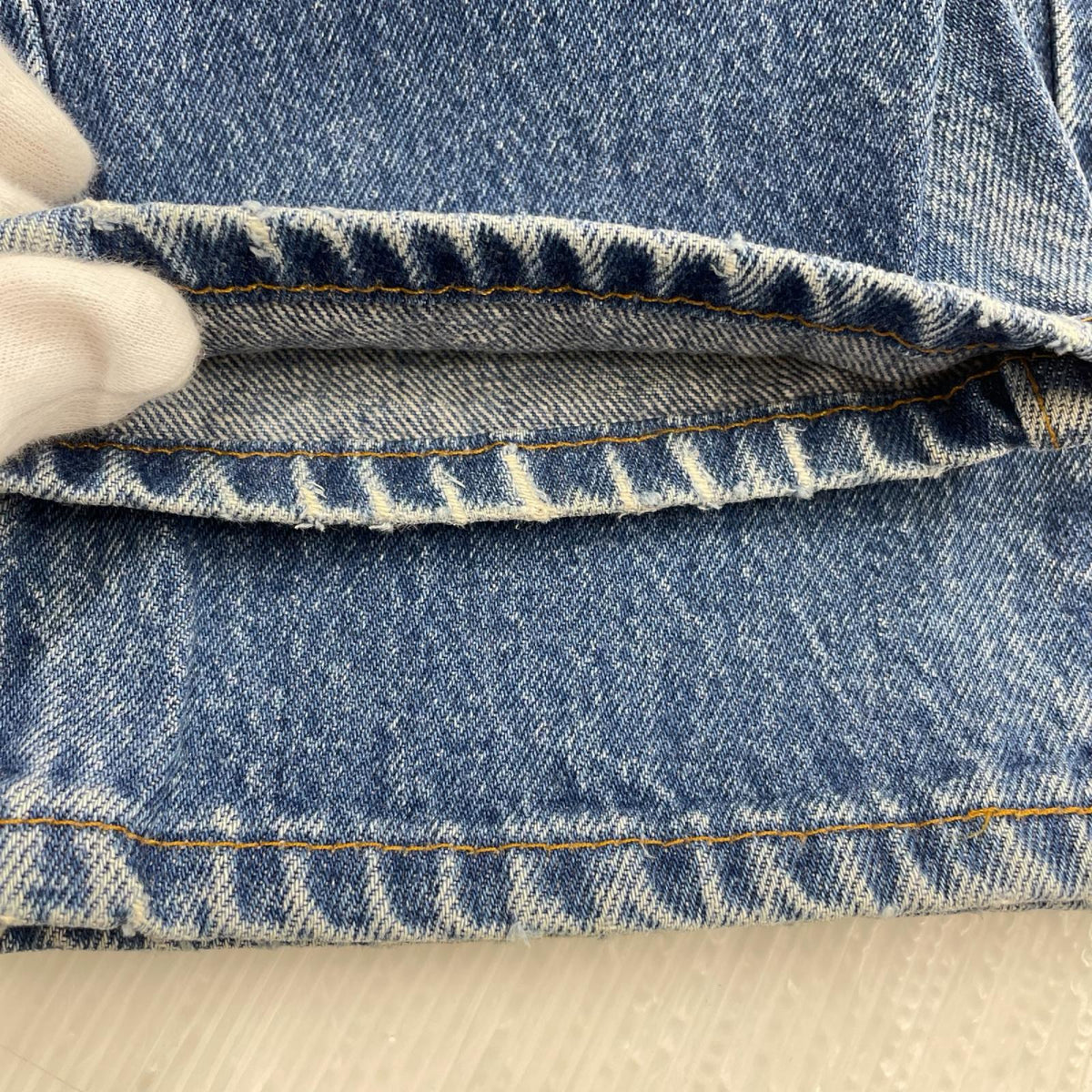 デニムパンツ Levi's 501 USA製 デニムパンツ ボタン裏653 W29L34