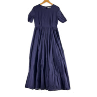 ワンピース MARIHA 夏のレディのドレス マキシワンピース 40 ネイビー