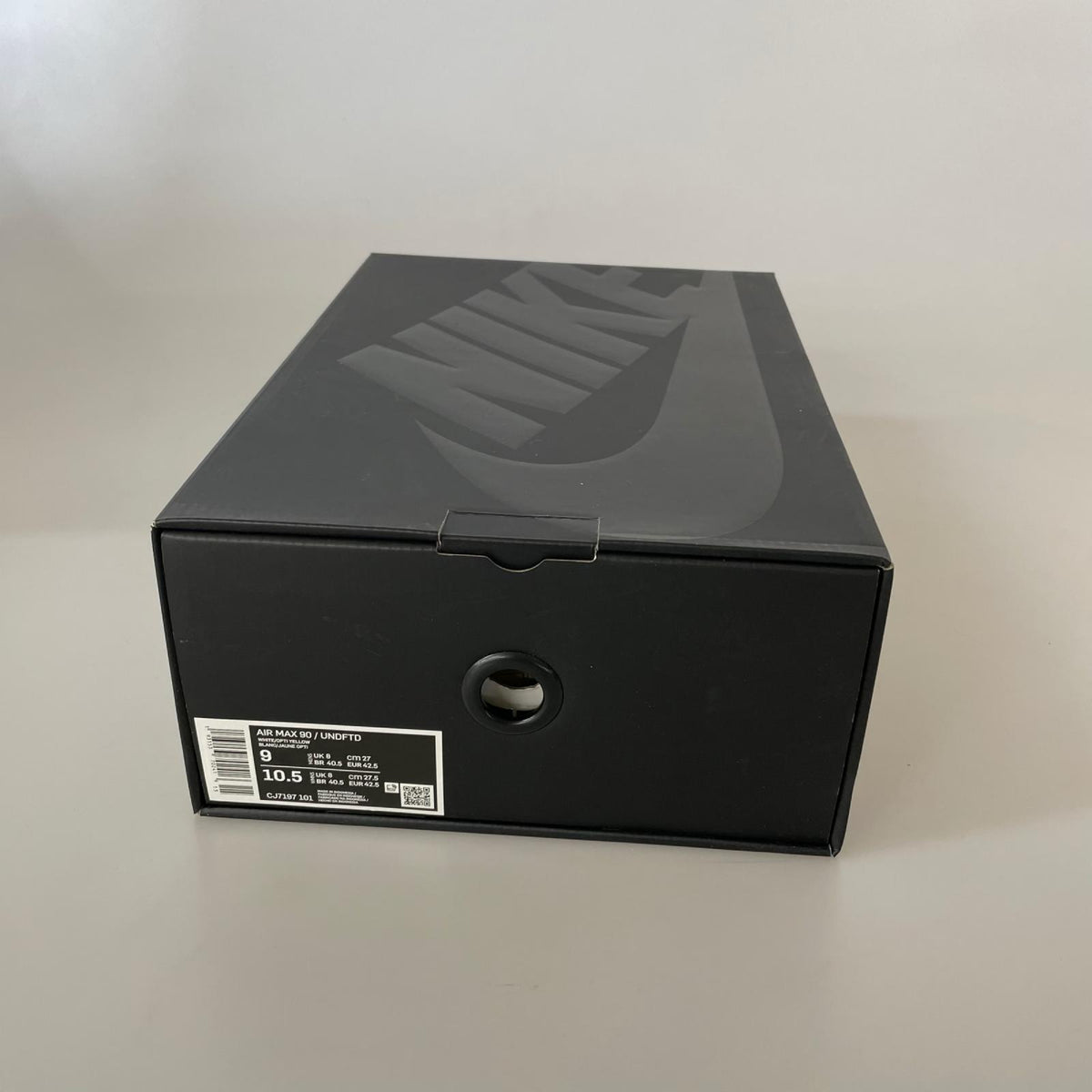 スニーカー ×UNDEFEATED AIR MAX 90 27cm (US9 UK8 1/2 EU44) ホワイト