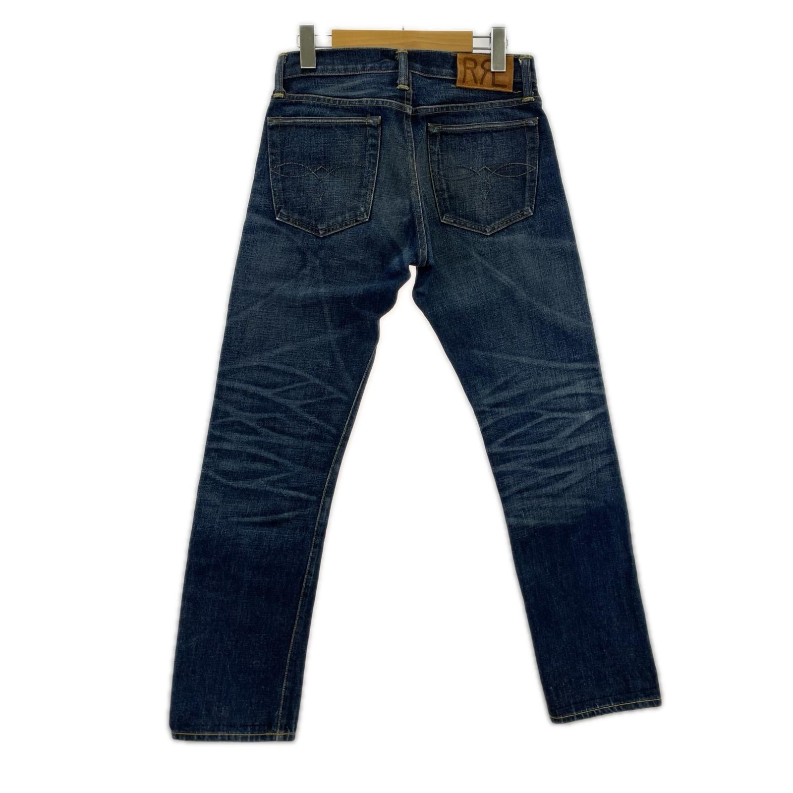 デニムパンツ USA製 SLIM STRAIGHT DENIM (W29) 紺 29 ネイビー