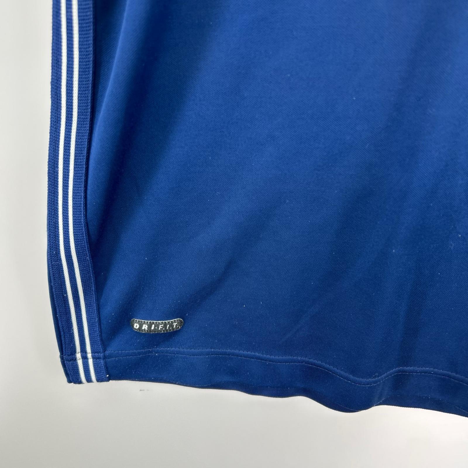半袖Tシャツ 90s UK製 W杯 イタリア代表プラクティスTee 紺 M ブルー