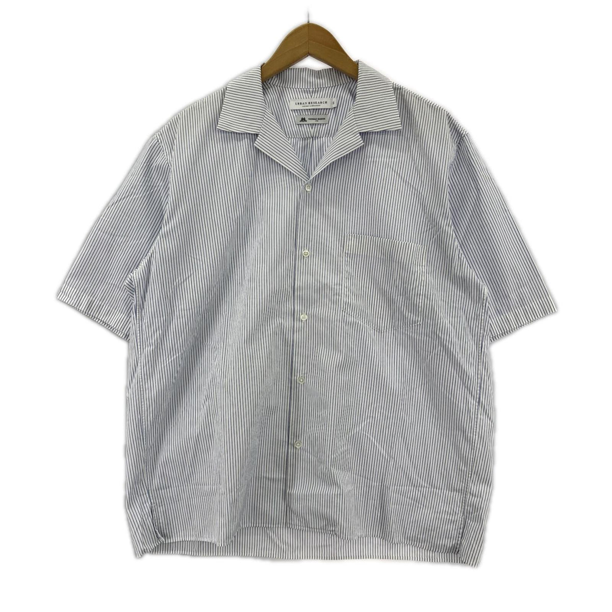 半袖シャツ THOMAS MASON ストライプ M