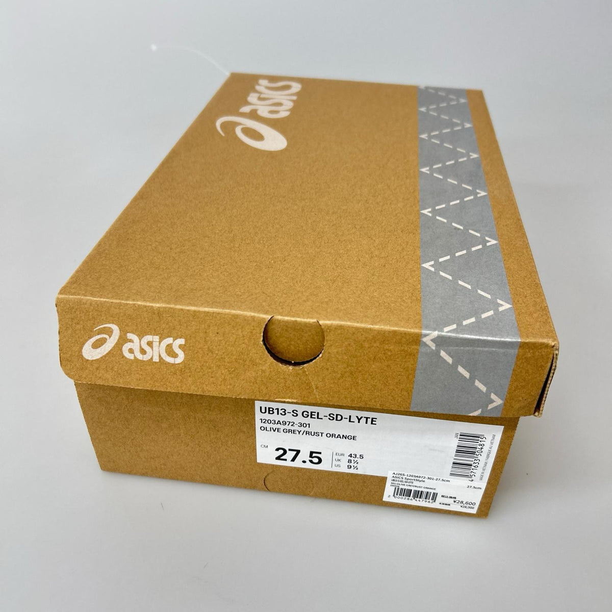 スニーカー UB13-S GEL-SD-LYTE OLIVE GREY 27.5cm 27.5cm (US9 1/2 UK9 EU45) グレー