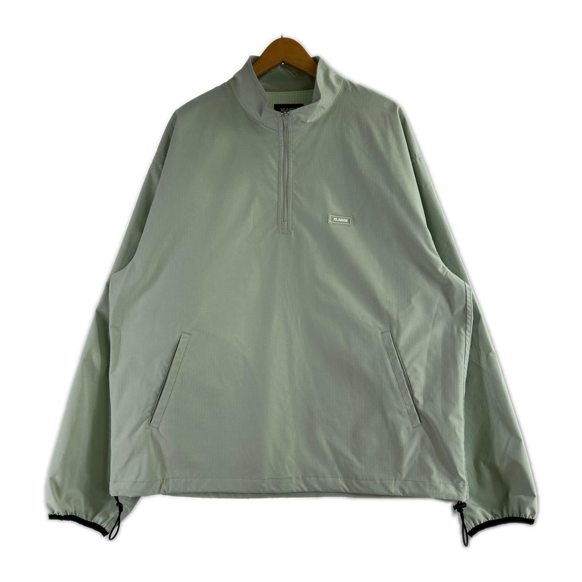 ジャケット RIPSTOP ハーフジップ XL ミント LL ブラック