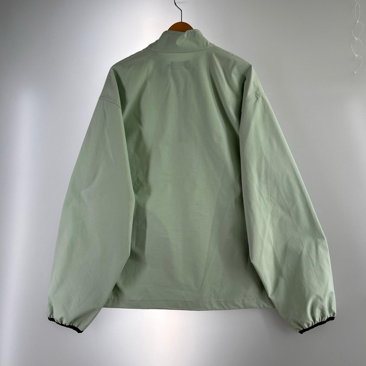 ジャケット RIPSTOP ハーフジップ XL ミント LL ブラック