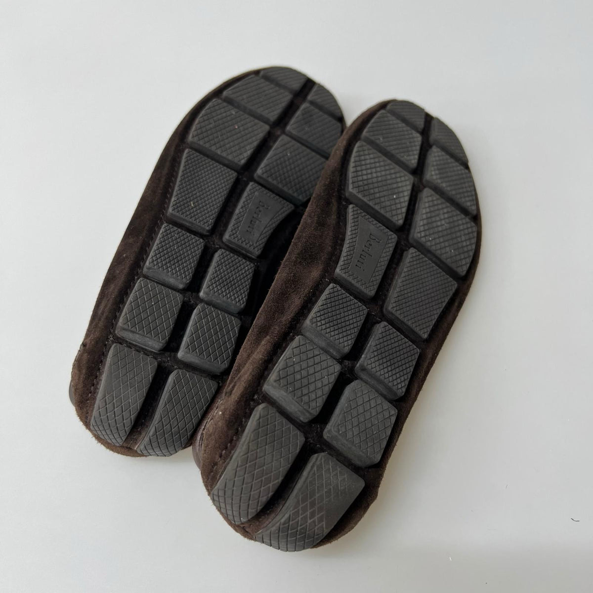 その他靴 Berluti スウェード ドライビングシューズ ブラウン