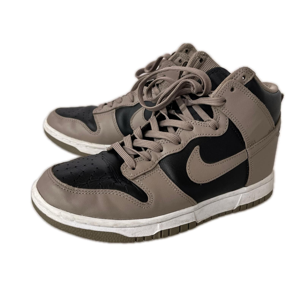 スニーカー Dunk High Moon Fossil 黒 ベージュ (24.5) 24.5cm (US6 1/2 UK6 EU39)