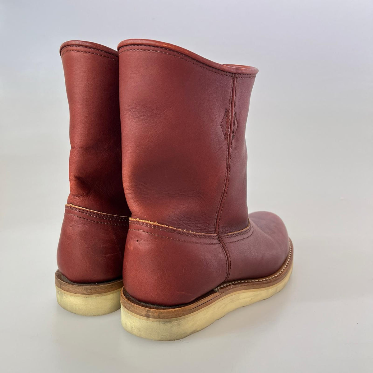 ブーツ PECOS BOOTS ペコスブーツ BURGUNDY US7