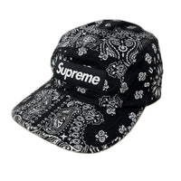 キャップ 21SS Bandana Camp Cap 黒 ブラック