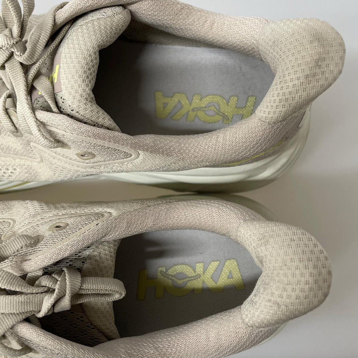 スニーカー HOKA F27525E 27.5cm 27.5cm (US9 1/2 UK9 EU45) ベージュ