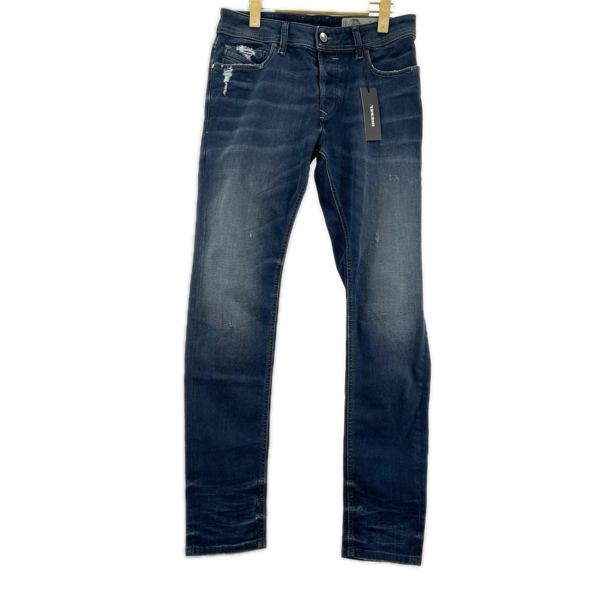 デニムパンツ SLEENKER 紺 W28 28 ブルー