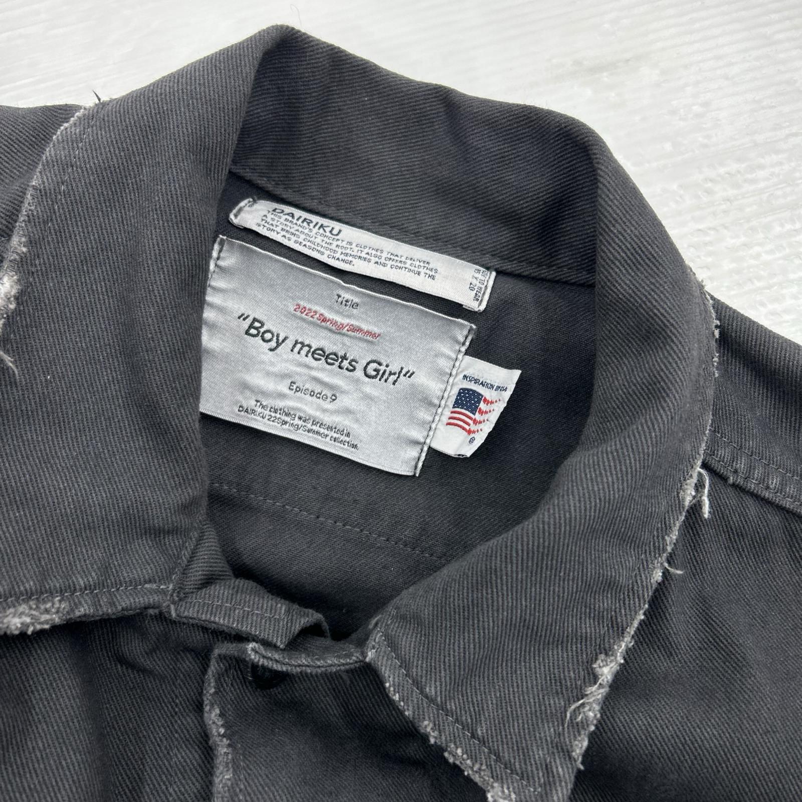 ジャケット 22SS Japanese Souvenir Fatigue Jacket L ブラック