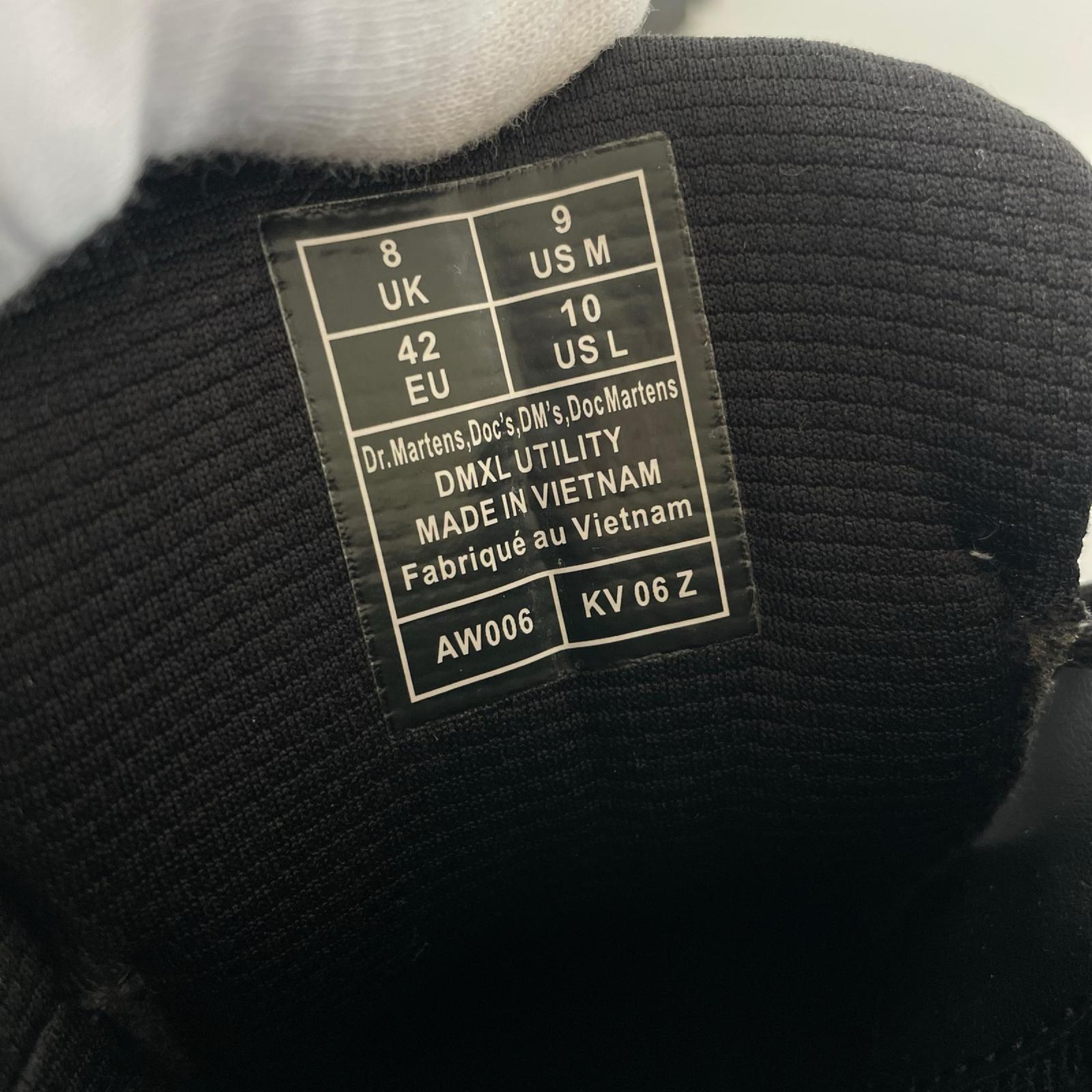 ブーツ DMXL UTILITY 8-Eye Boots 26.5cm (US8 1/2 UK8 EU43) ブラック