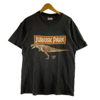 半袖Tシャツ ジュラシックパーク 90s(M)チャコール M ブラック