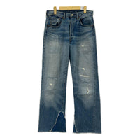 デニムパンツ LEVI'S VINTAGE CLOTHING 1955モデル 501XX リペア加工デニム 28 ブルー