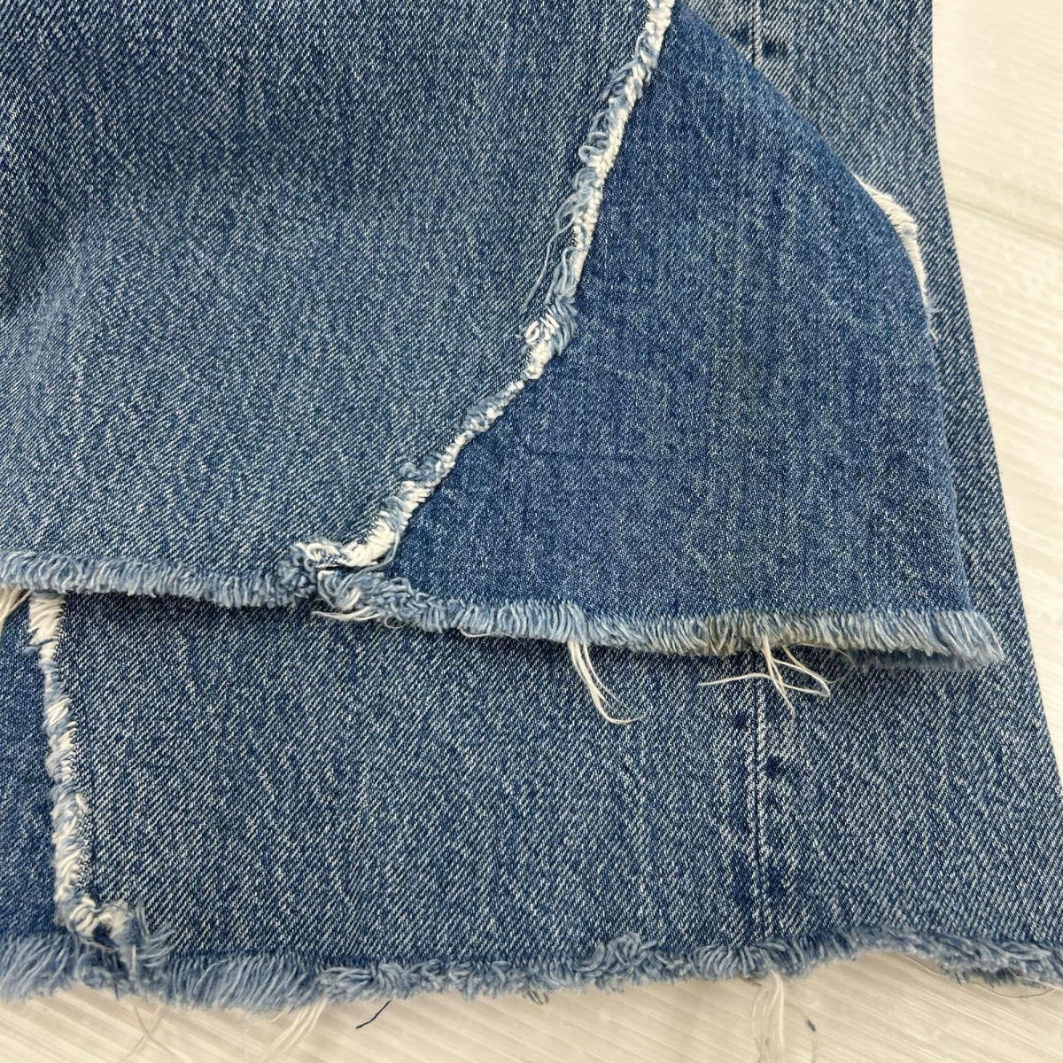 デニムパンツ LEVI'S VINTAGE CLOTHING 1955モデル 501XX リペア加工デニム 28 ブルー