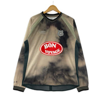 長袖Tシャツ LS SOCCER JERSEY × BAL 総柄 2 2 ベージュ