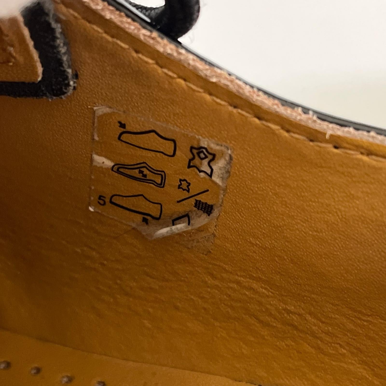 シューズ 10084 3HOLE SHOES ブラック