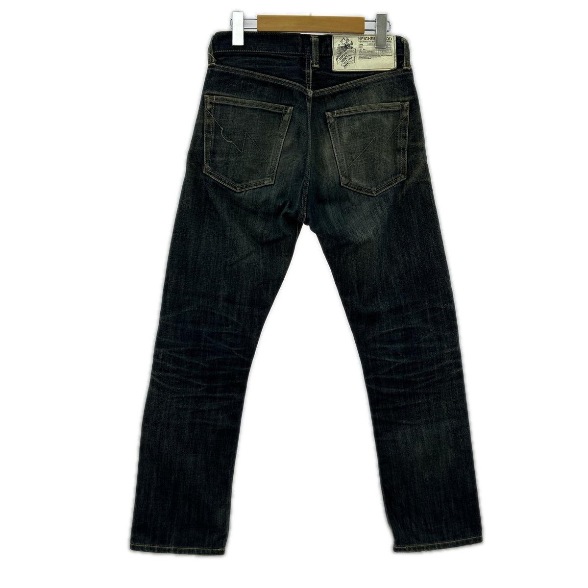 デニムパンツ RIGID.DP MID PANTS S S ネイビー