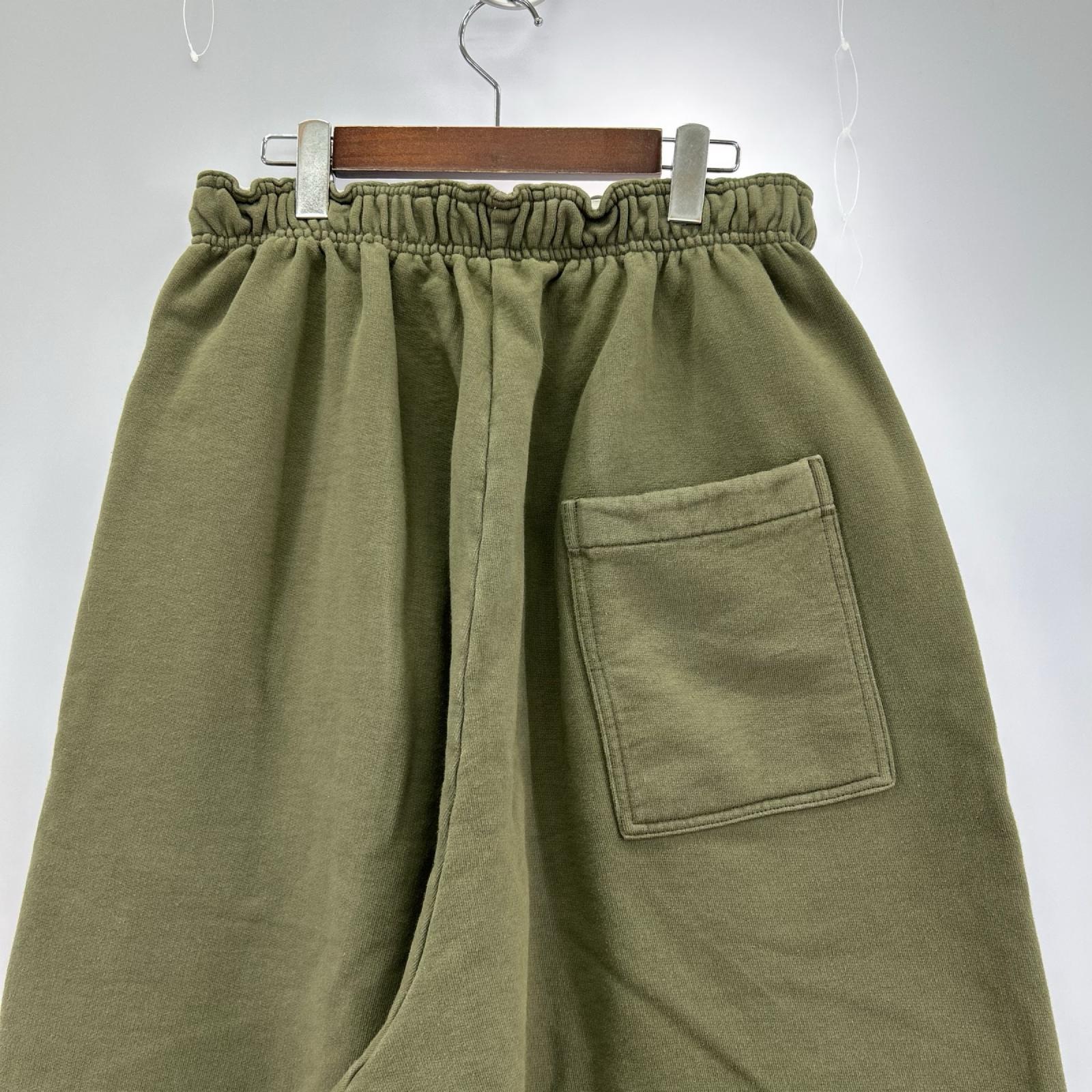 パンツ ワイドスウェットパンツ オリーブ サイズS S