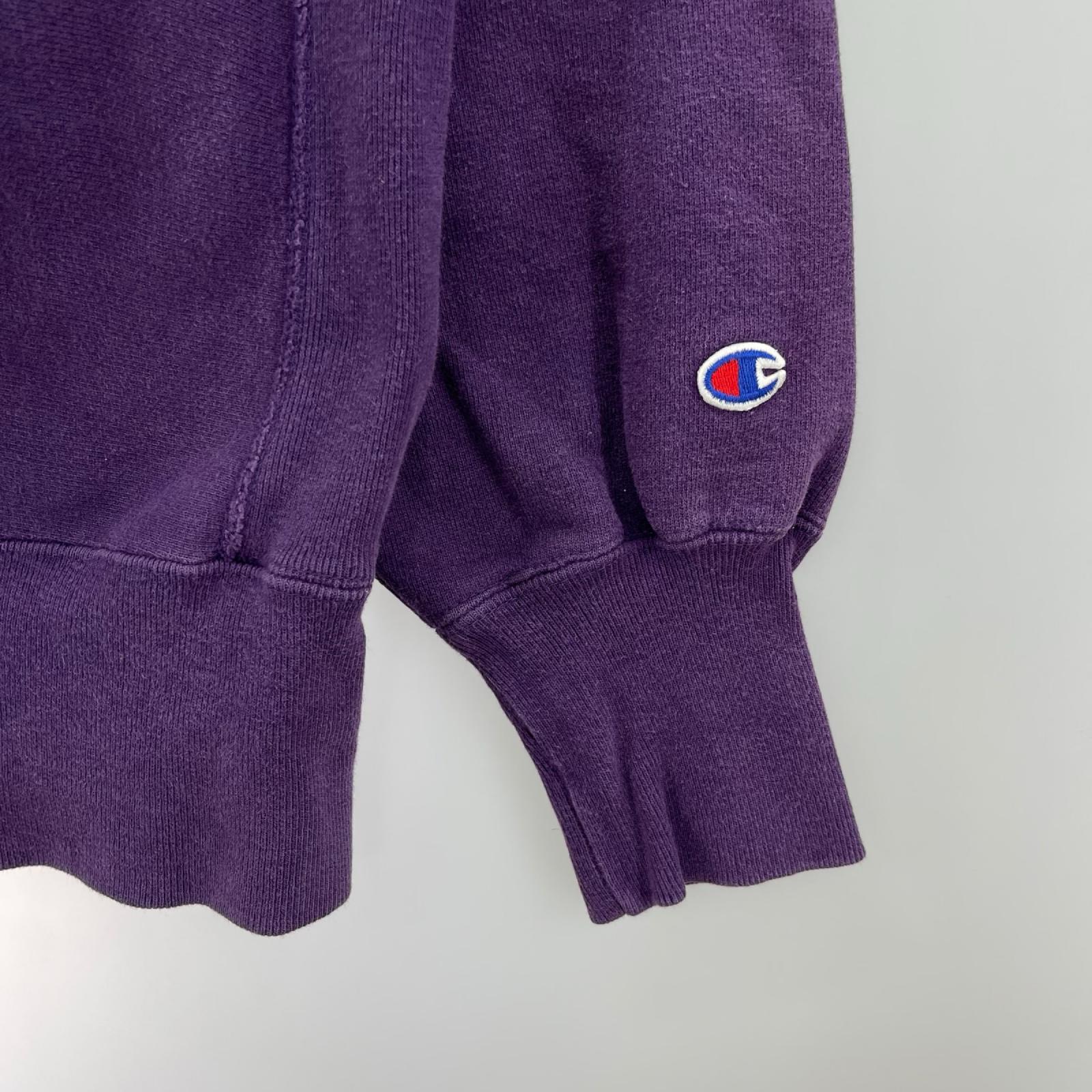 スウェット 90s REVERSE WEAVE パープル L パープル