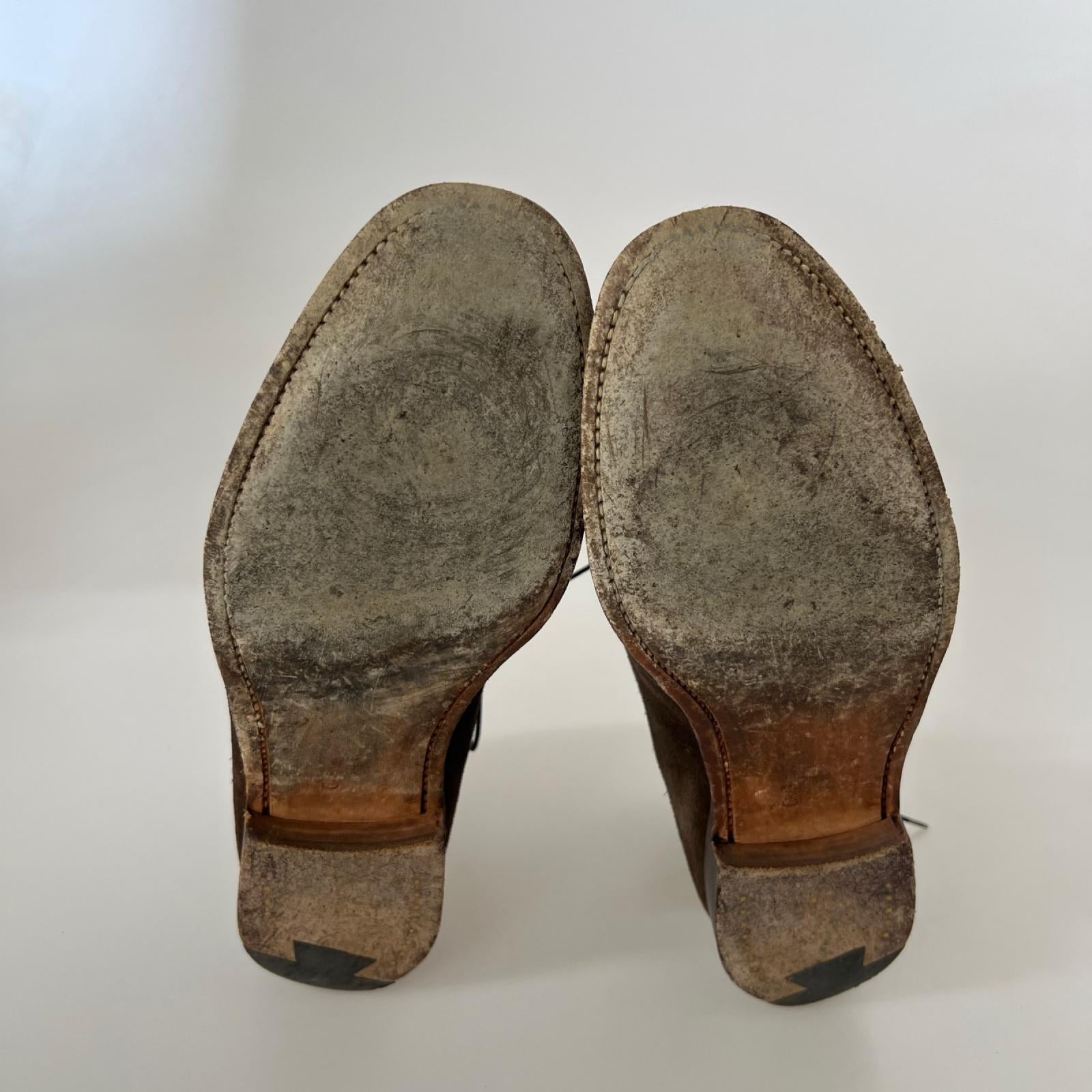 ブーツ CHERTSEY スエードチャッカシューズ (7 1/2) ブラウン