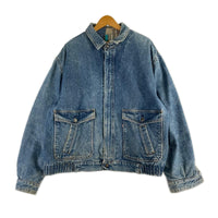 デニムジャケット 80~90S メキシコ製 A-2TYPE デニムブルゾン (L) L ブルー