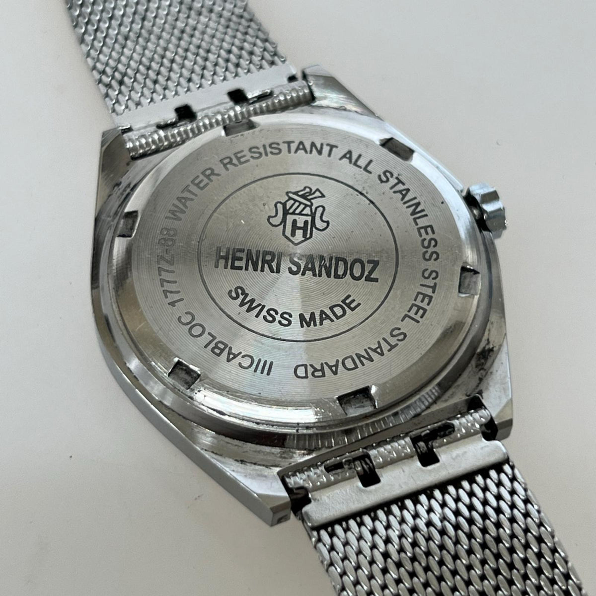 腕時計 HENRI SANDOZ 手巻き 1777Z-88 現状稼働品ですが要OH