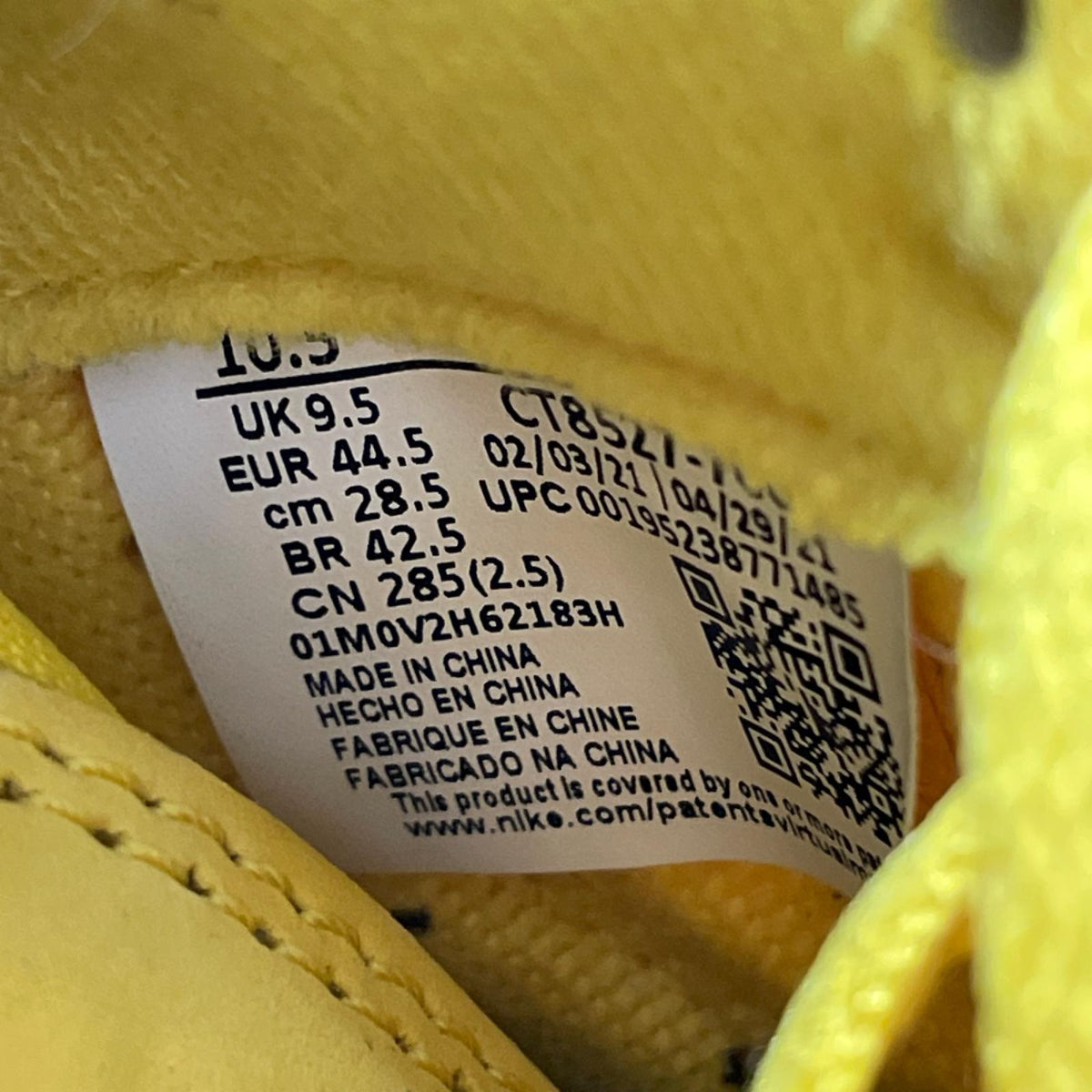 スニーカー CT8527-700 28.5cm (US10 1/2 UK10 EU47)