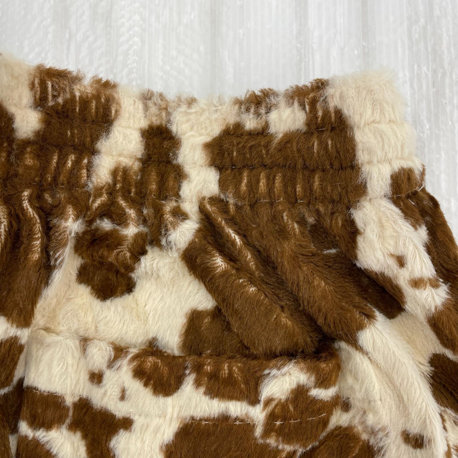 ショートパンツ 26ss Faux Fur Short ブラウン S S ブラウン