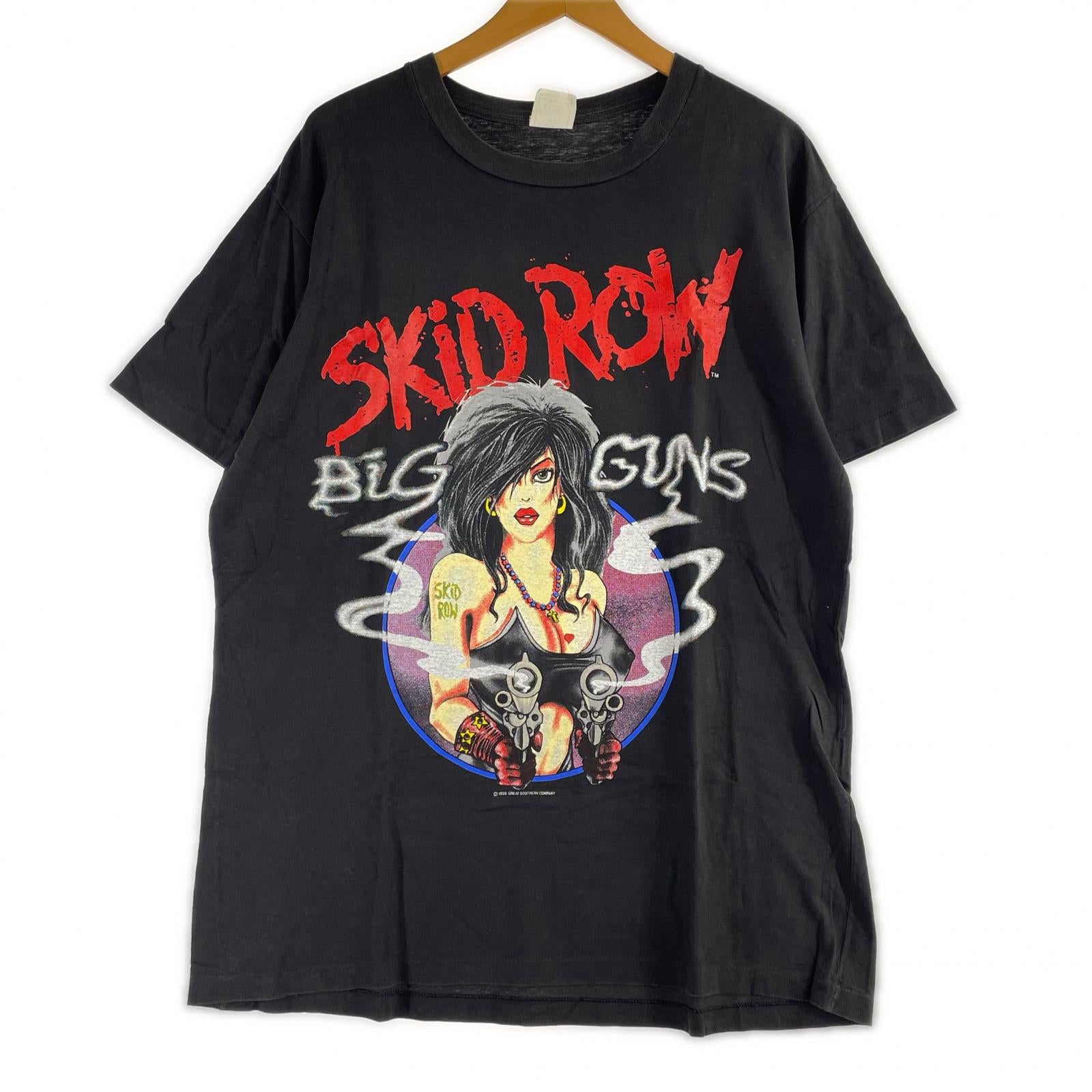 半袖Tシャツ SKID ROW/Big Guns L ブラック