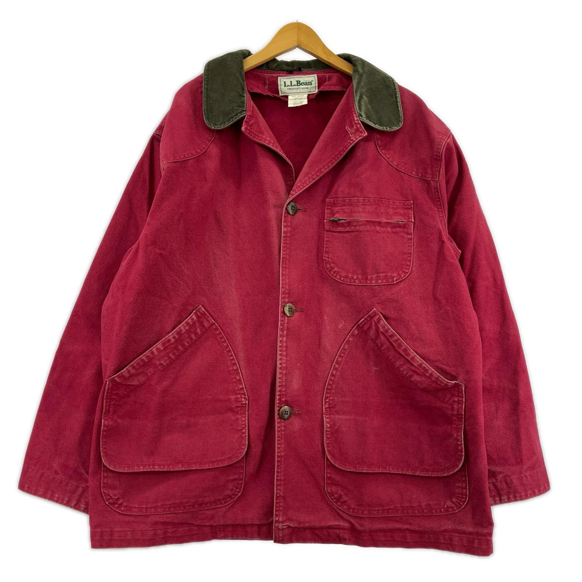 ジャケット USA製/ダックハンティングジャケット L レッド