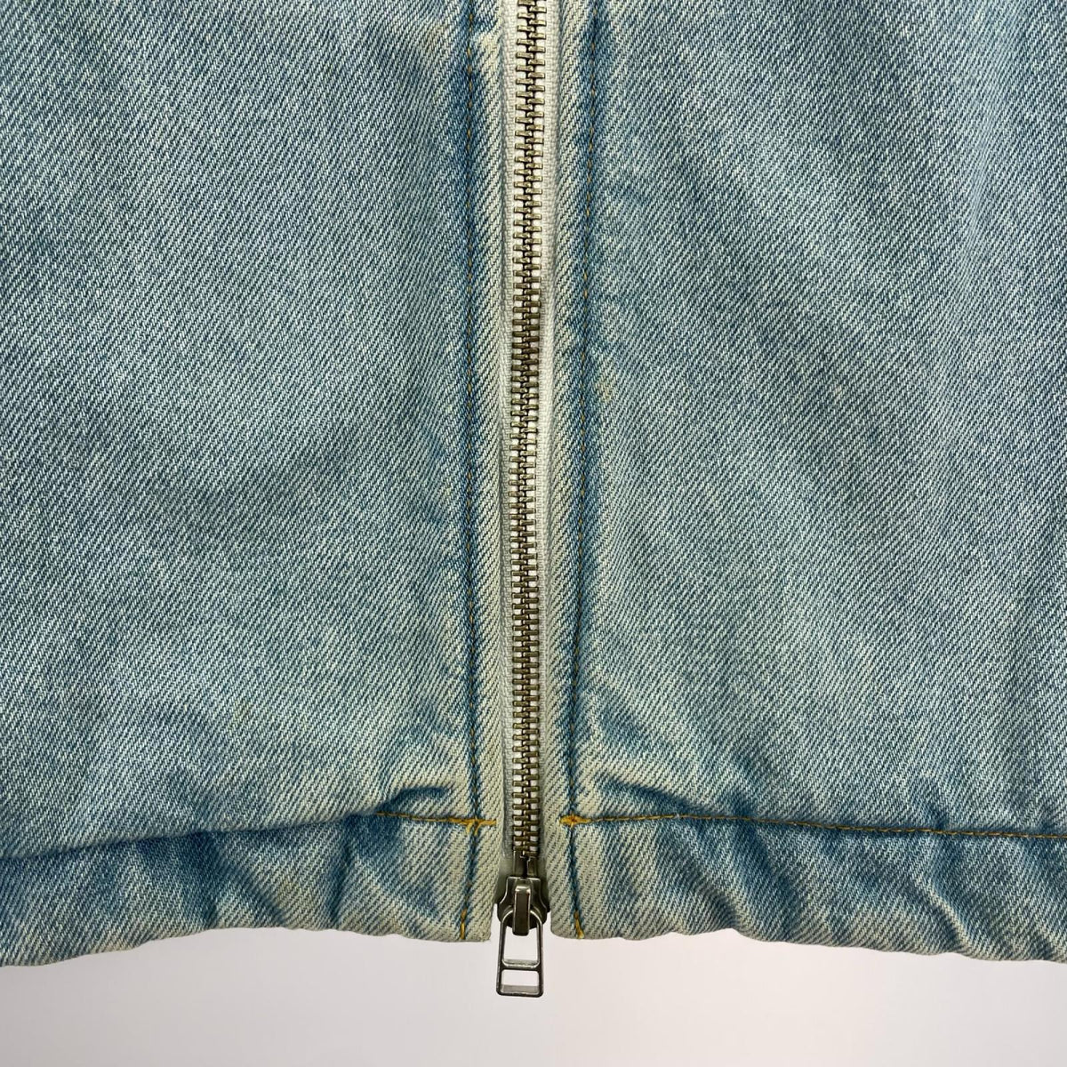 デニムジャケット 21SS ダブルジップ デニムジャケット インディゴ(L) L