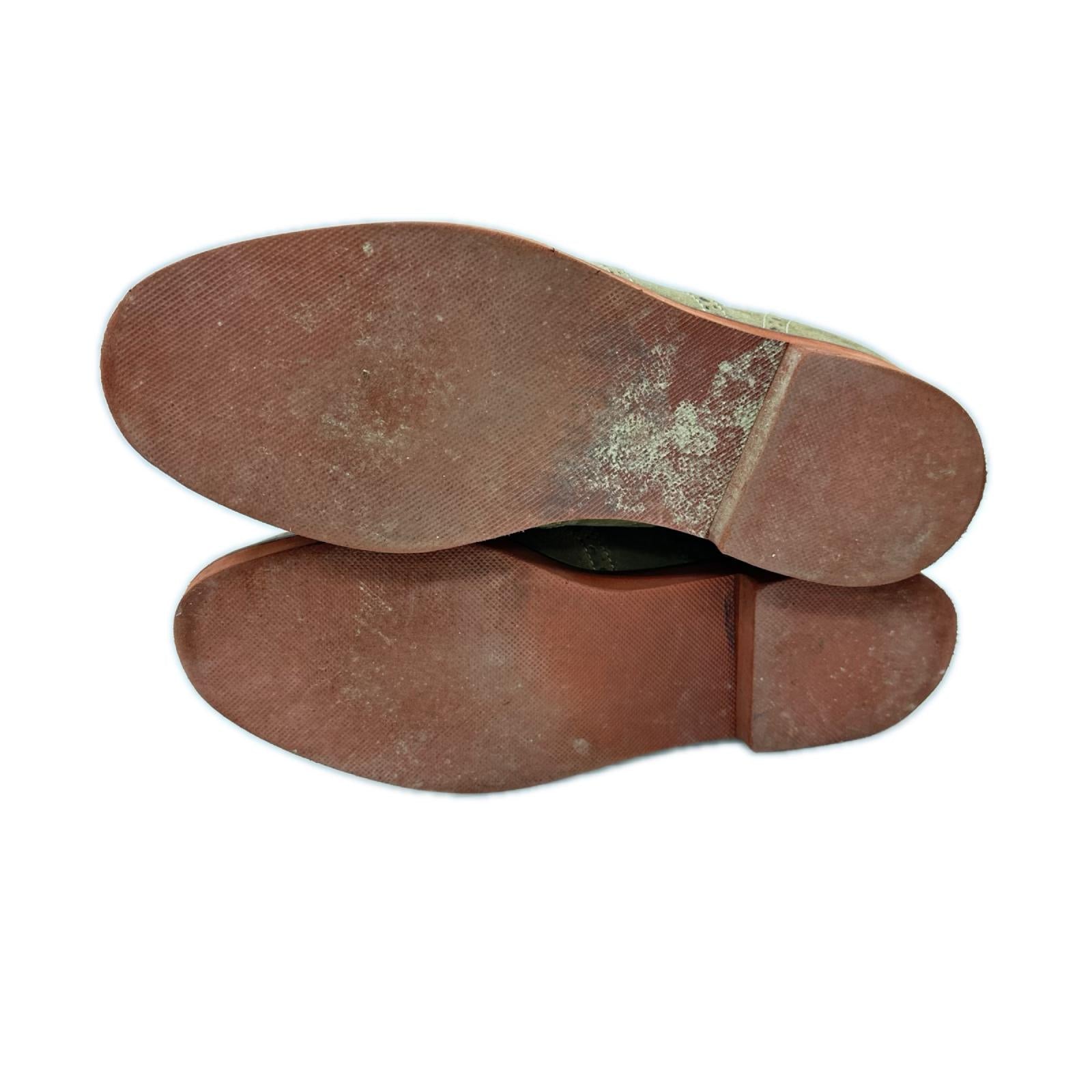 シューズ HUSH PUPPIES ウイングチップ スエード 茶 5 2/1 24cm (US6 UK5 1/2 EU38)