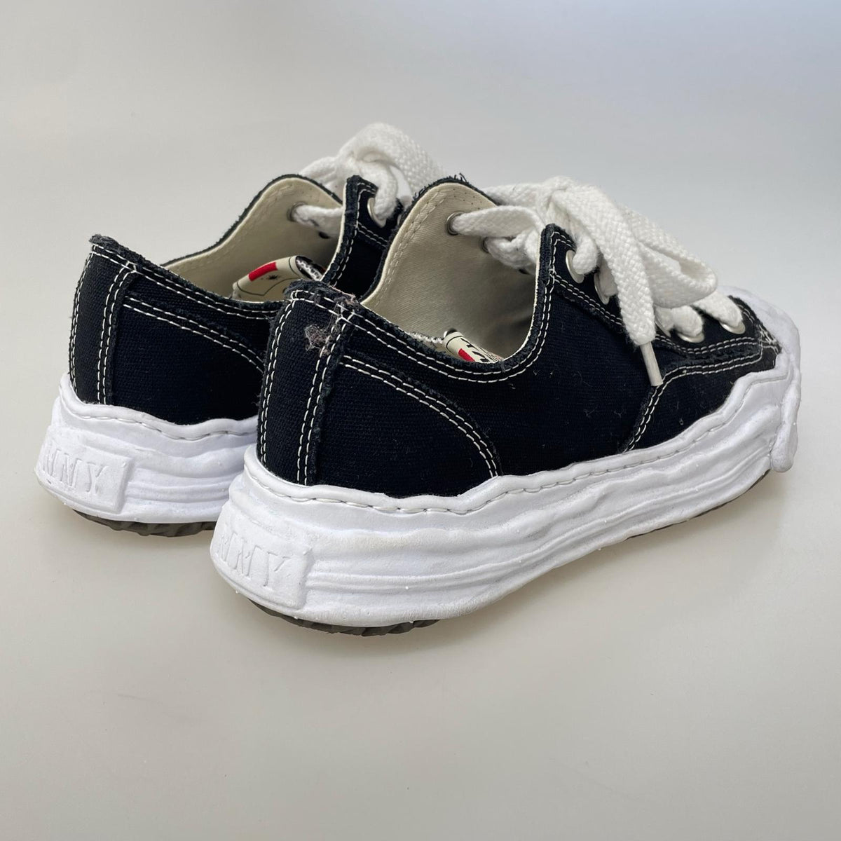 スニーカー HANK LOW CANVAS A05FW702 BLK サイズ41 41 ブラック