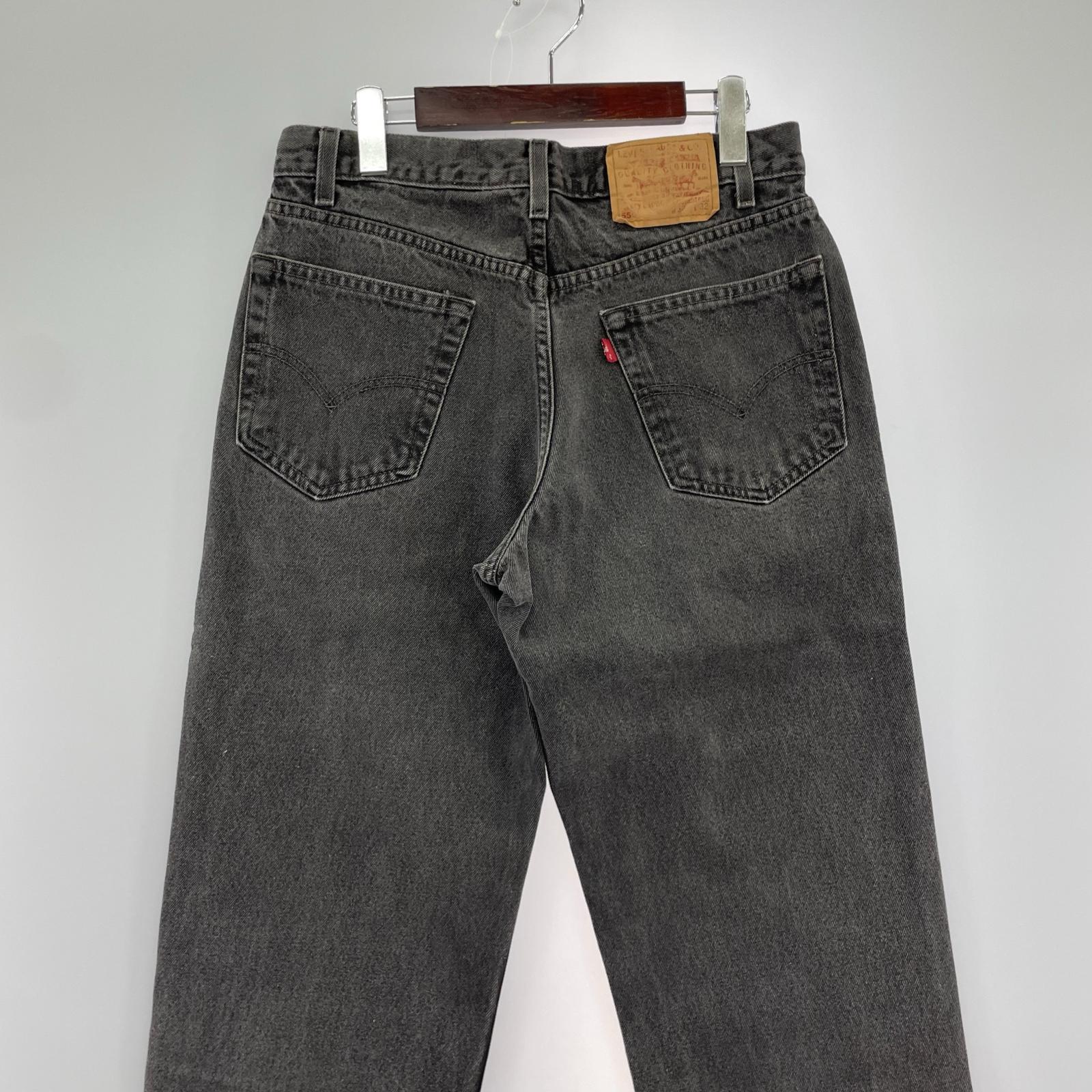 デニムパンツ Lot550 ブラックデニム 32 ブラック