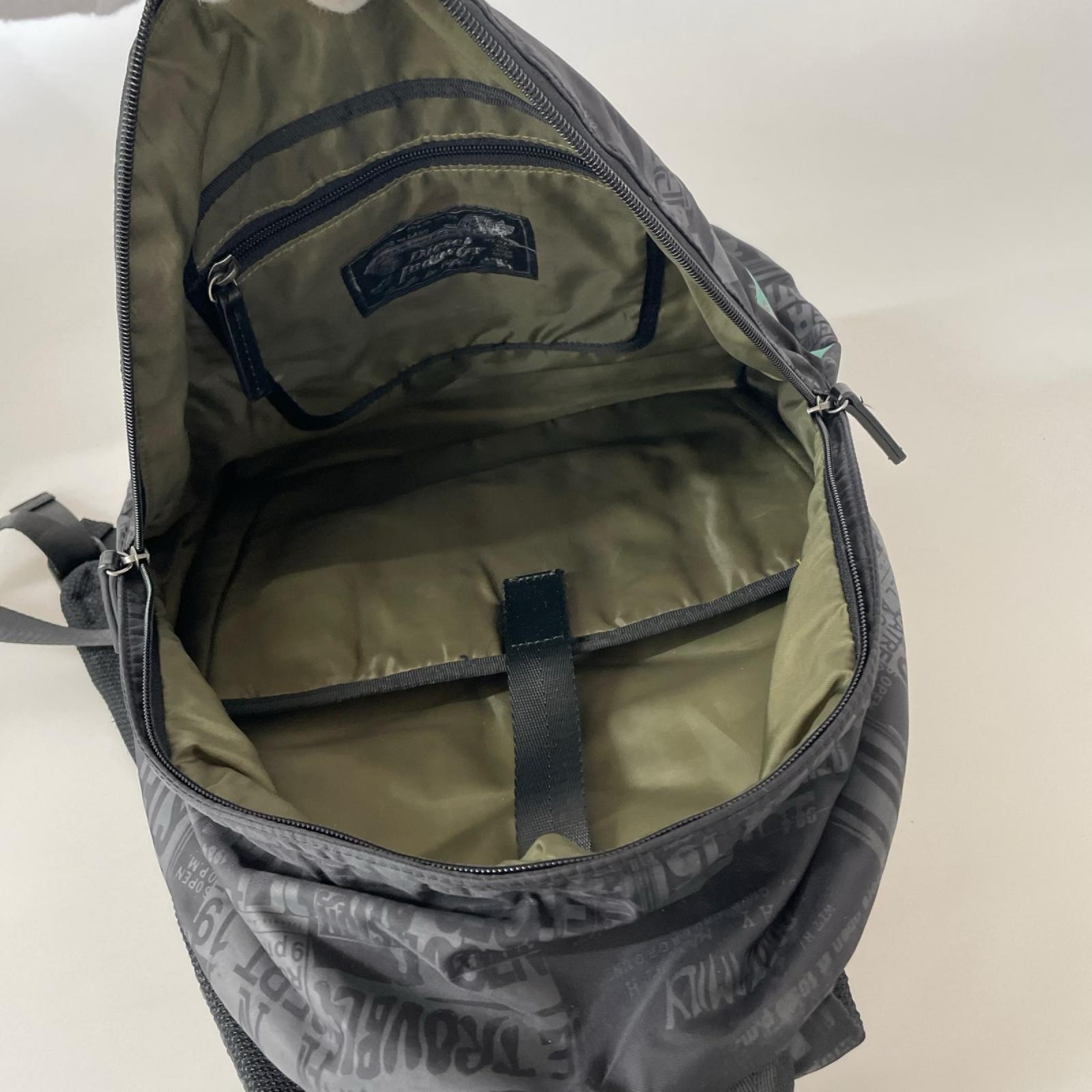リュック・デイパック DIESEL リュックサック・バックパック ブラック