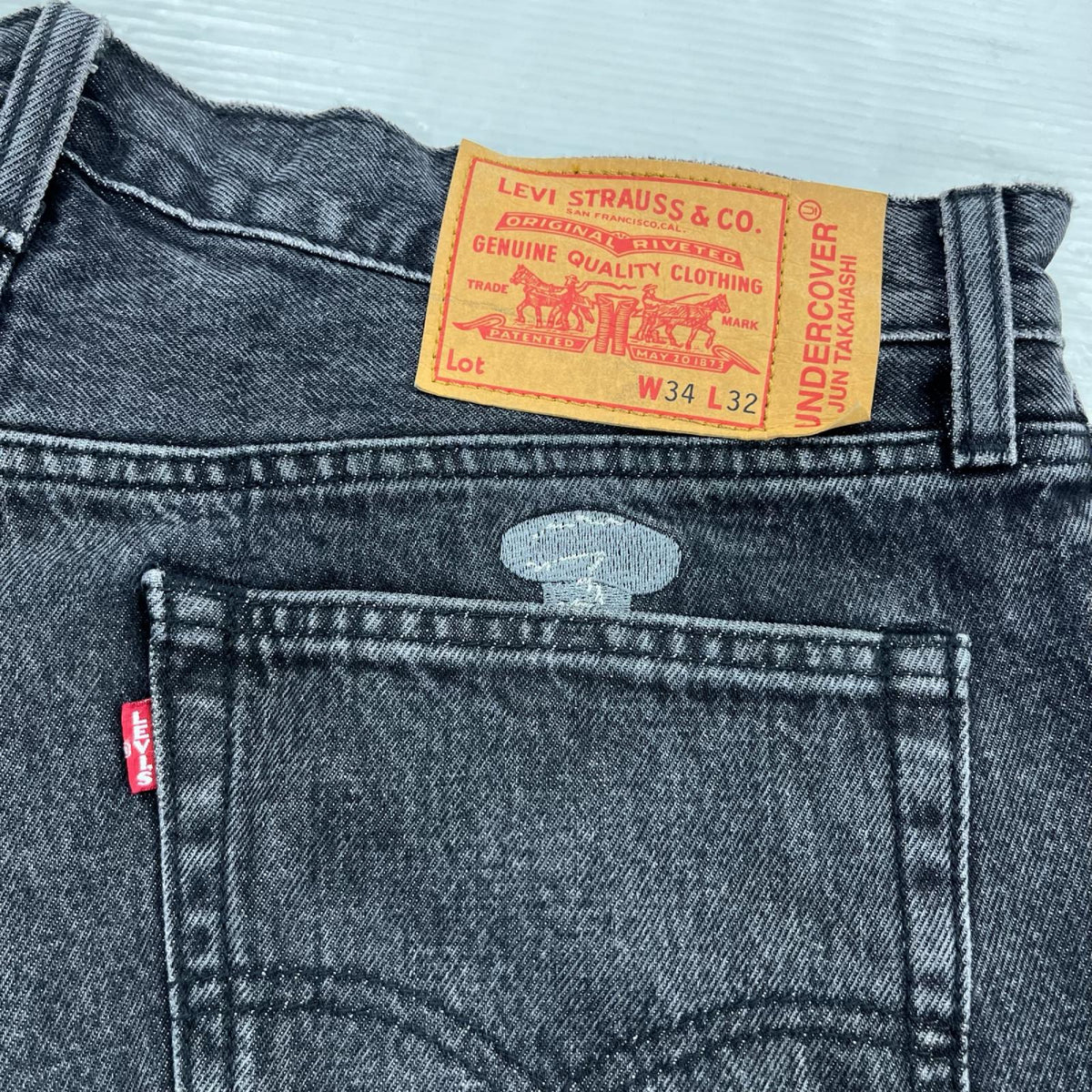 デニムパンツ Levi's/BAGGY JEANS 34 ブラック