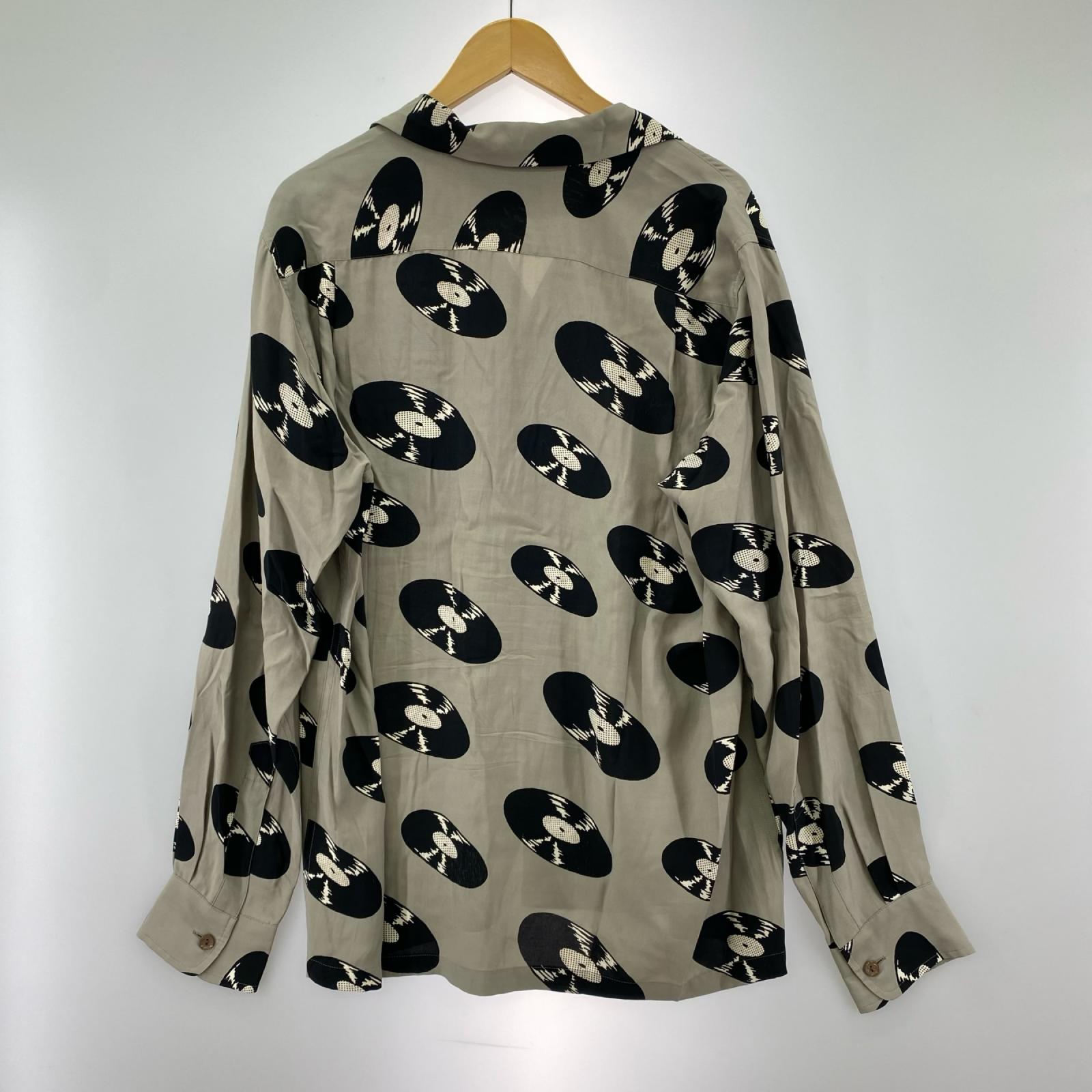 長袖シャツ RECORDS HAWAIIAN SHIRT/サイズL L