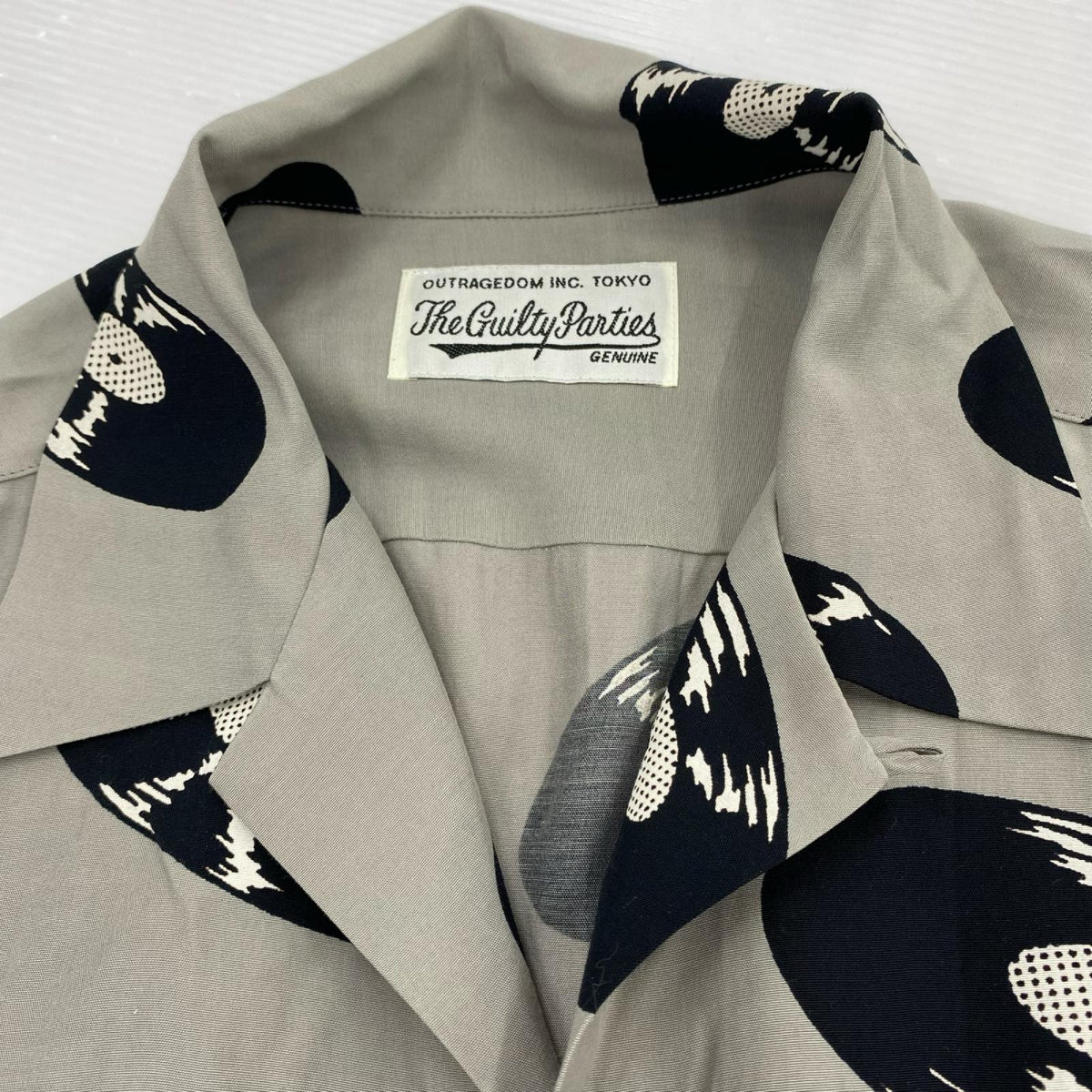 長袖シャツ RECORDS HAWAIIAN SHIRT/サイズL L