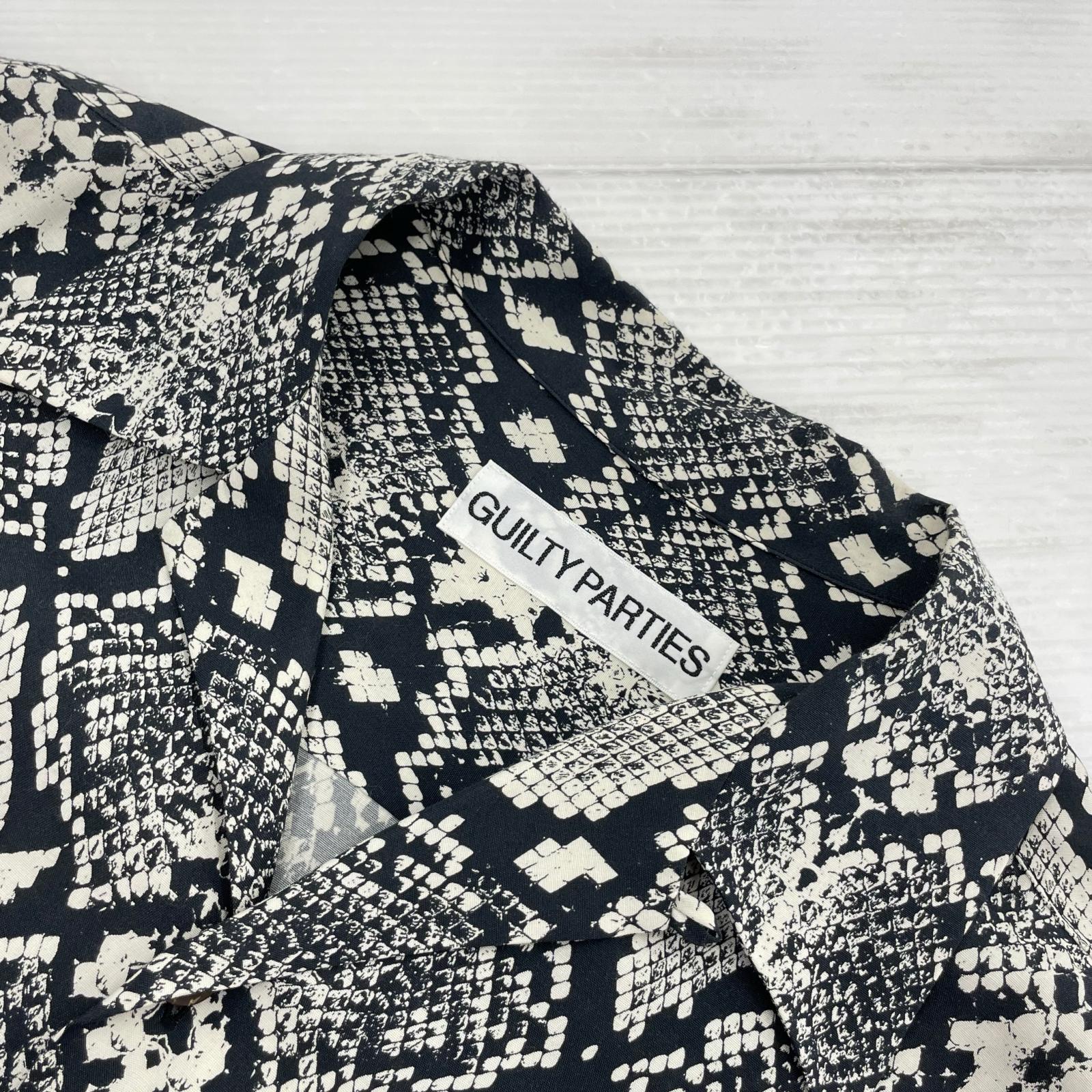 長袖シャツ PYTHON HAWAIIAN SHIRT/サイズM M