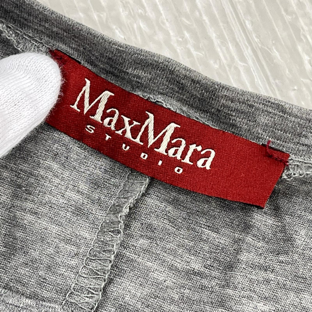長袖Tシャツ MaxMara STUDIO L グレー