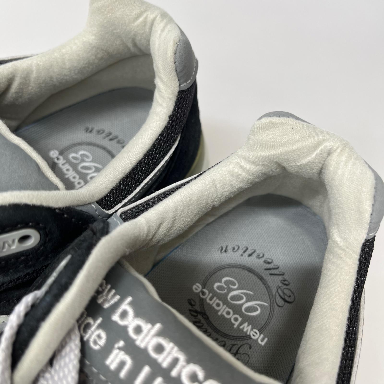 スニーカー KITH x NB993 ネイビー MR993NV/25.5cm 25.5cm (US7 1/2 UK7 EU41) ブラック