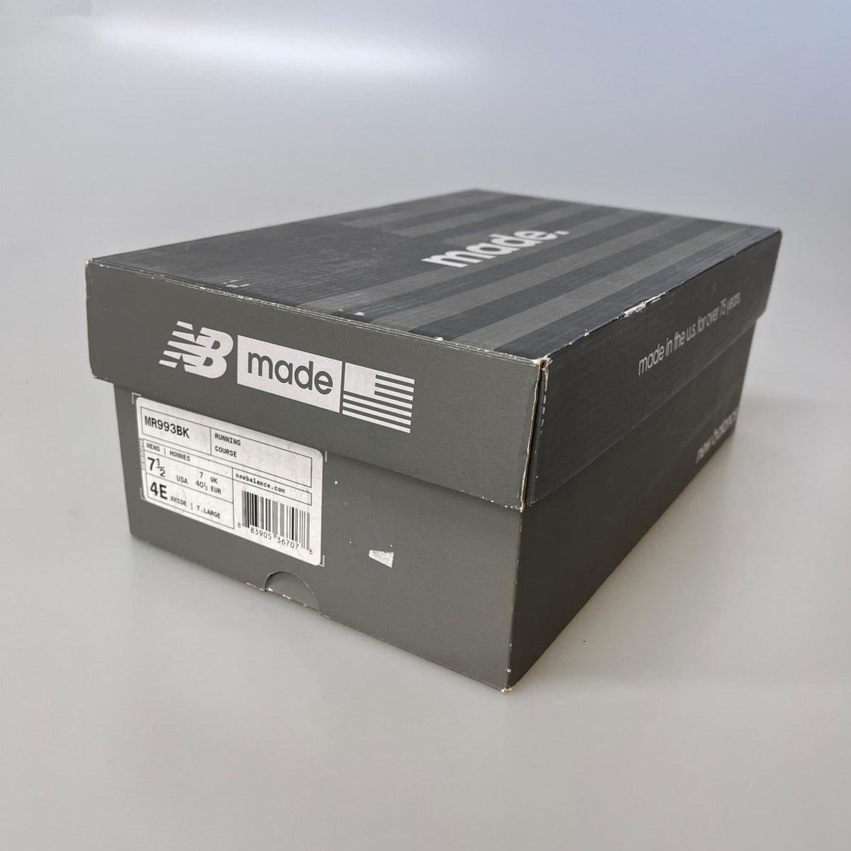スニーカー KITH x NB993 ネイビー MR993NV/25.5cm 25.5cm (US7 1/2 UK7 EU41) ブラック